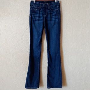 Joe's Jeans Booty Fit midrise boot cut jeans 25